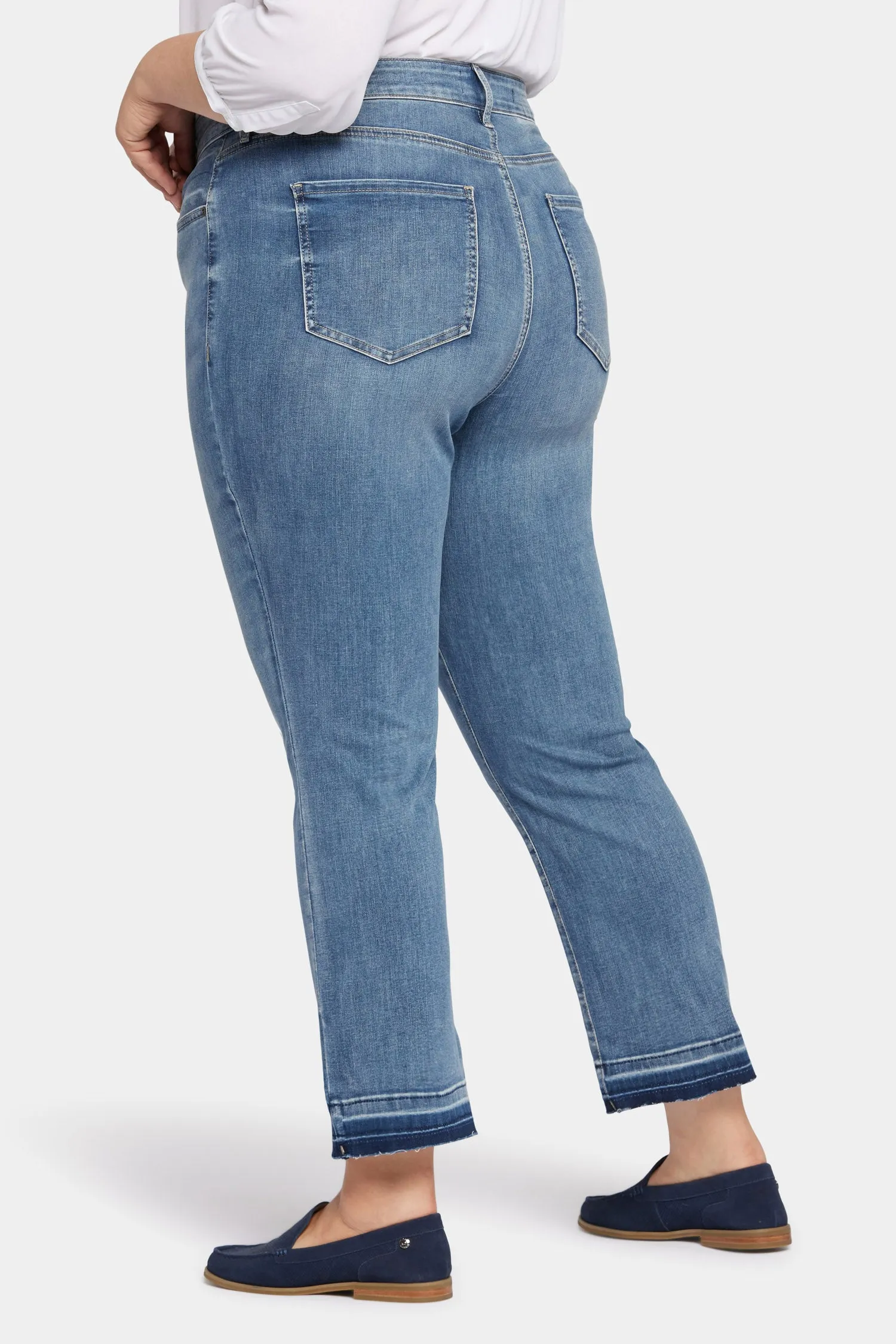 Marilyn Straight Ankle Jeans In Plus Size - Fantasy sold by NYDJ product image thumbnail 2