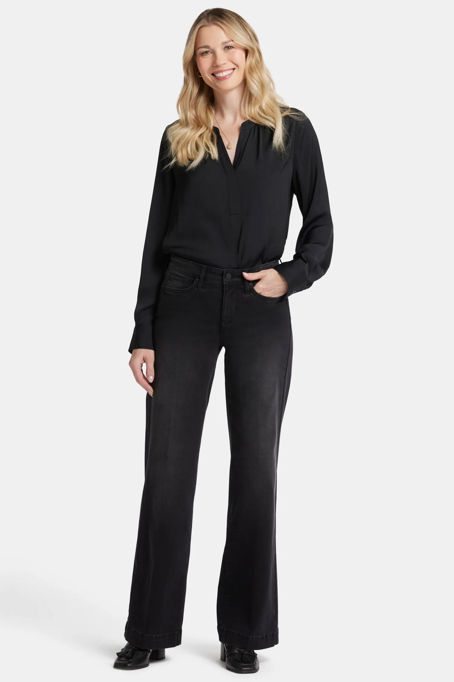 Teresa Wide Leg Jeans - Crosswinds sold by NYDJ product image thumbnail 4