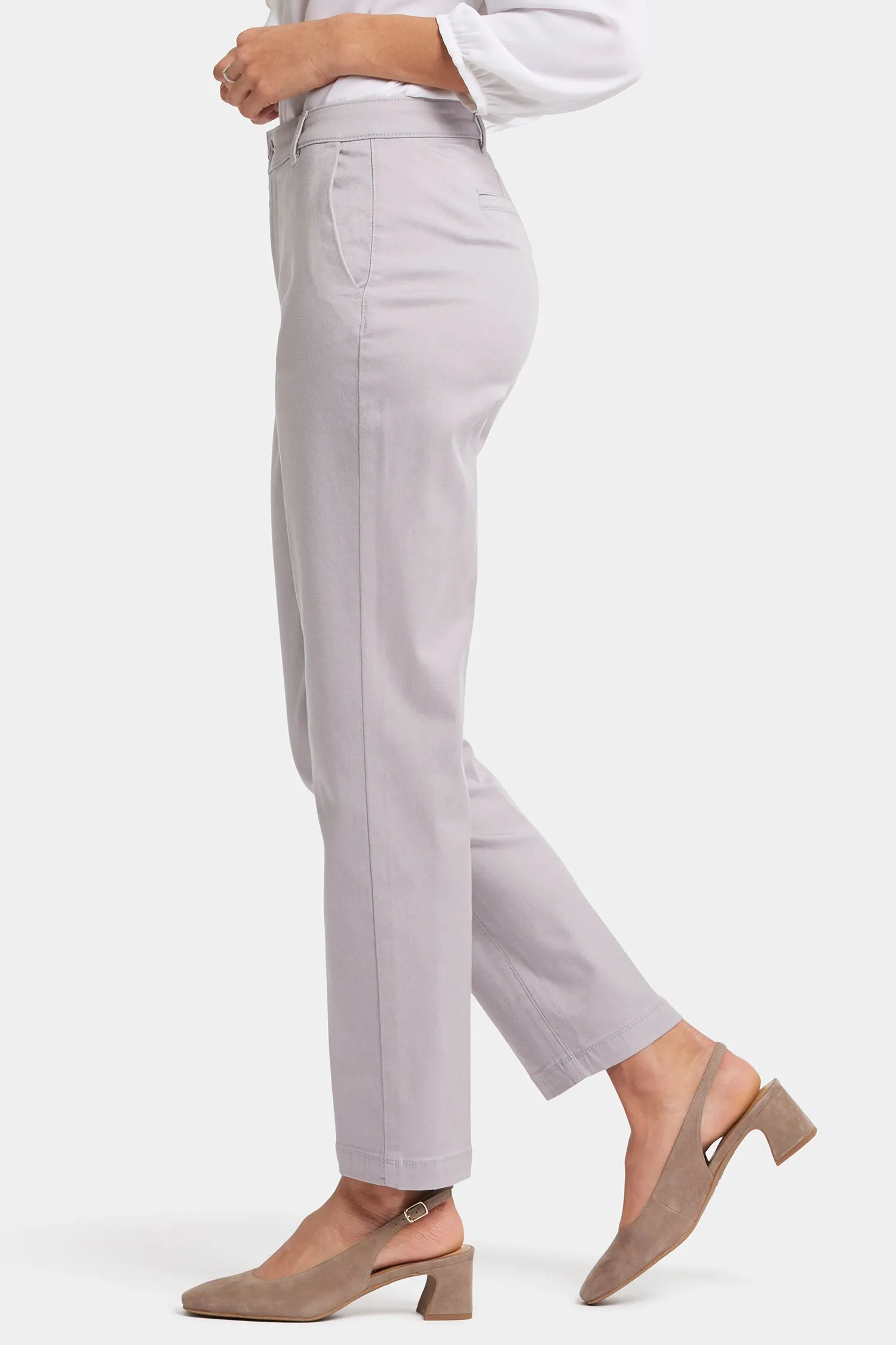 Sadie Slim Pant - Pearl Grey sold by NYDJ product image thumbnail 3