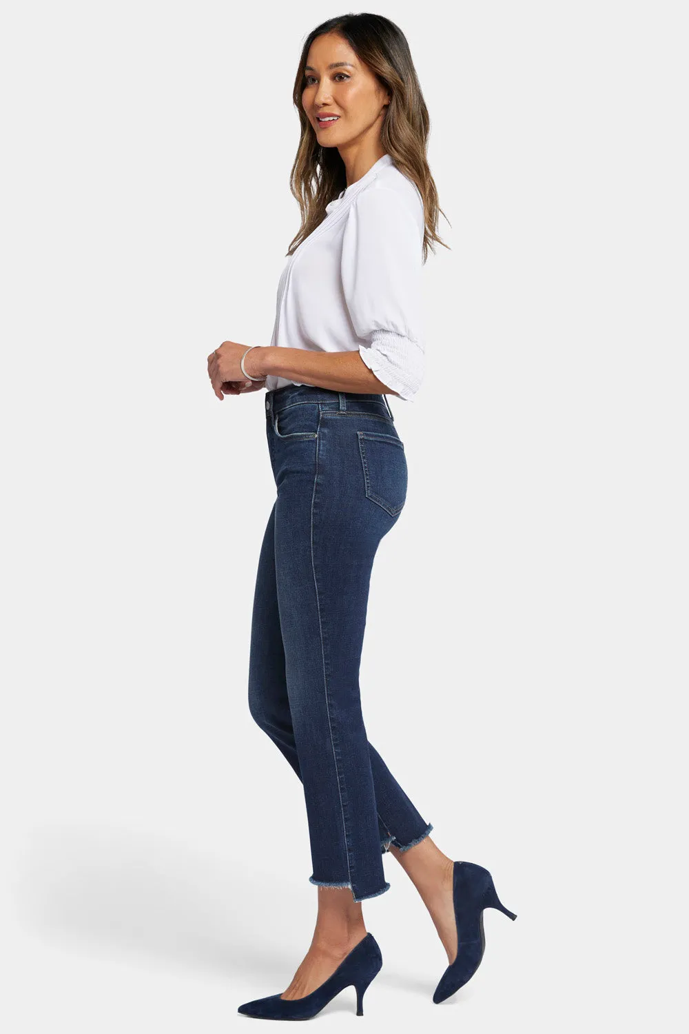 Marilyn Straight Ankle Jeans - Lotus Gardens sold by NYDJ product image thumbnail 5