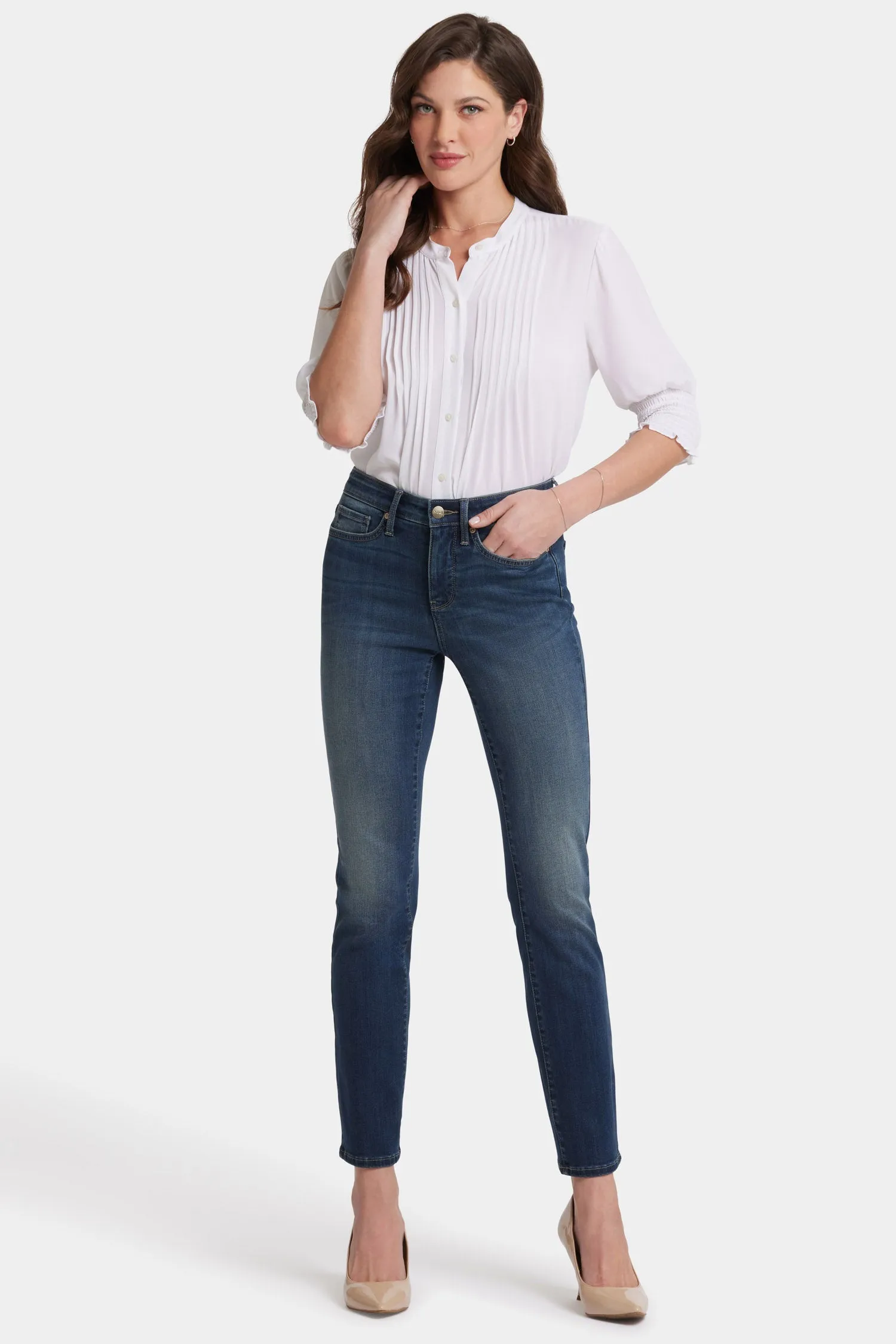 Sheri Slim Jeans - Balance sold by NYDJ product image thumbnail 4