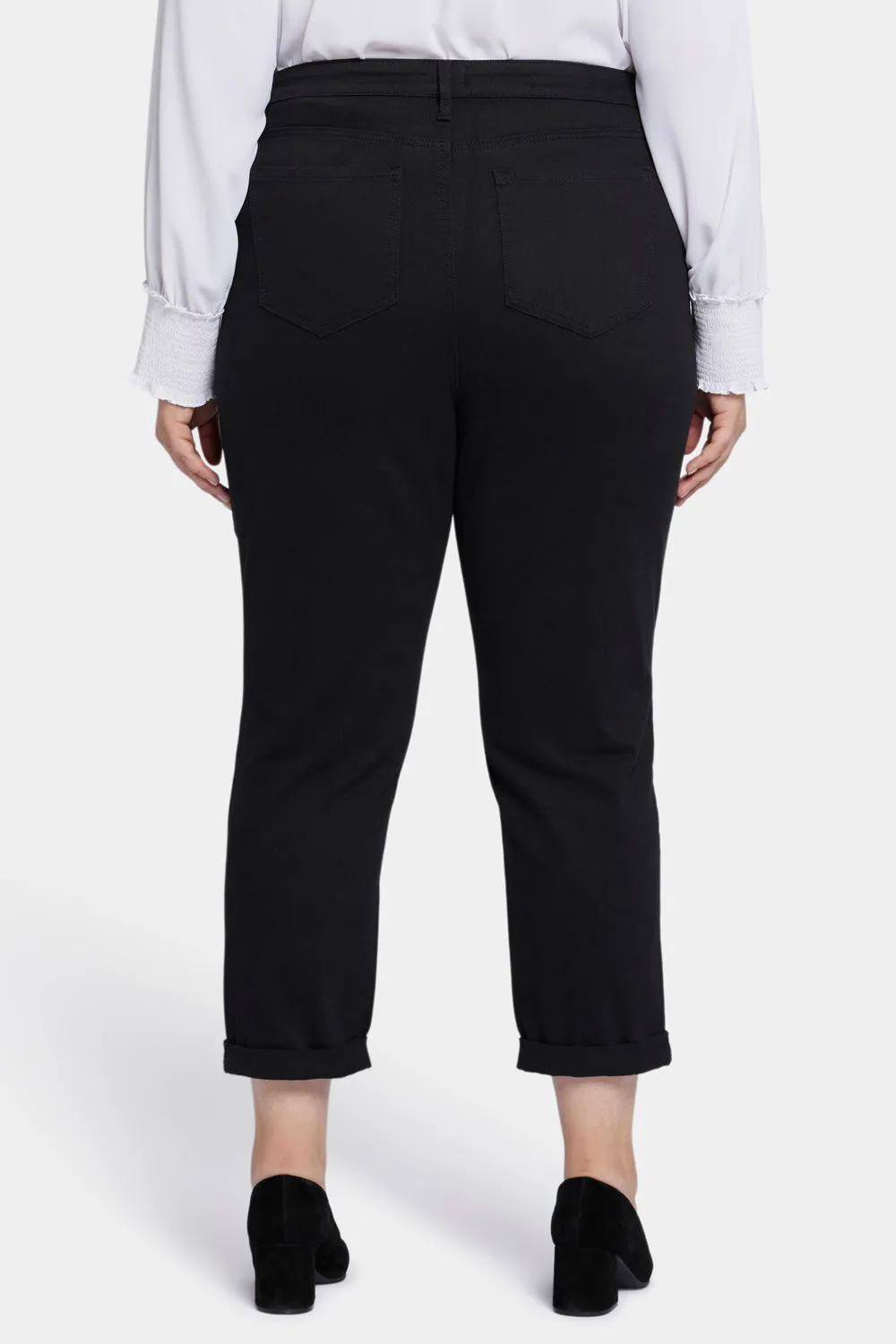 Margot Girlfriend Jeans In Petite Plus Size - Black sold by NYDJ product image thumbnail 2