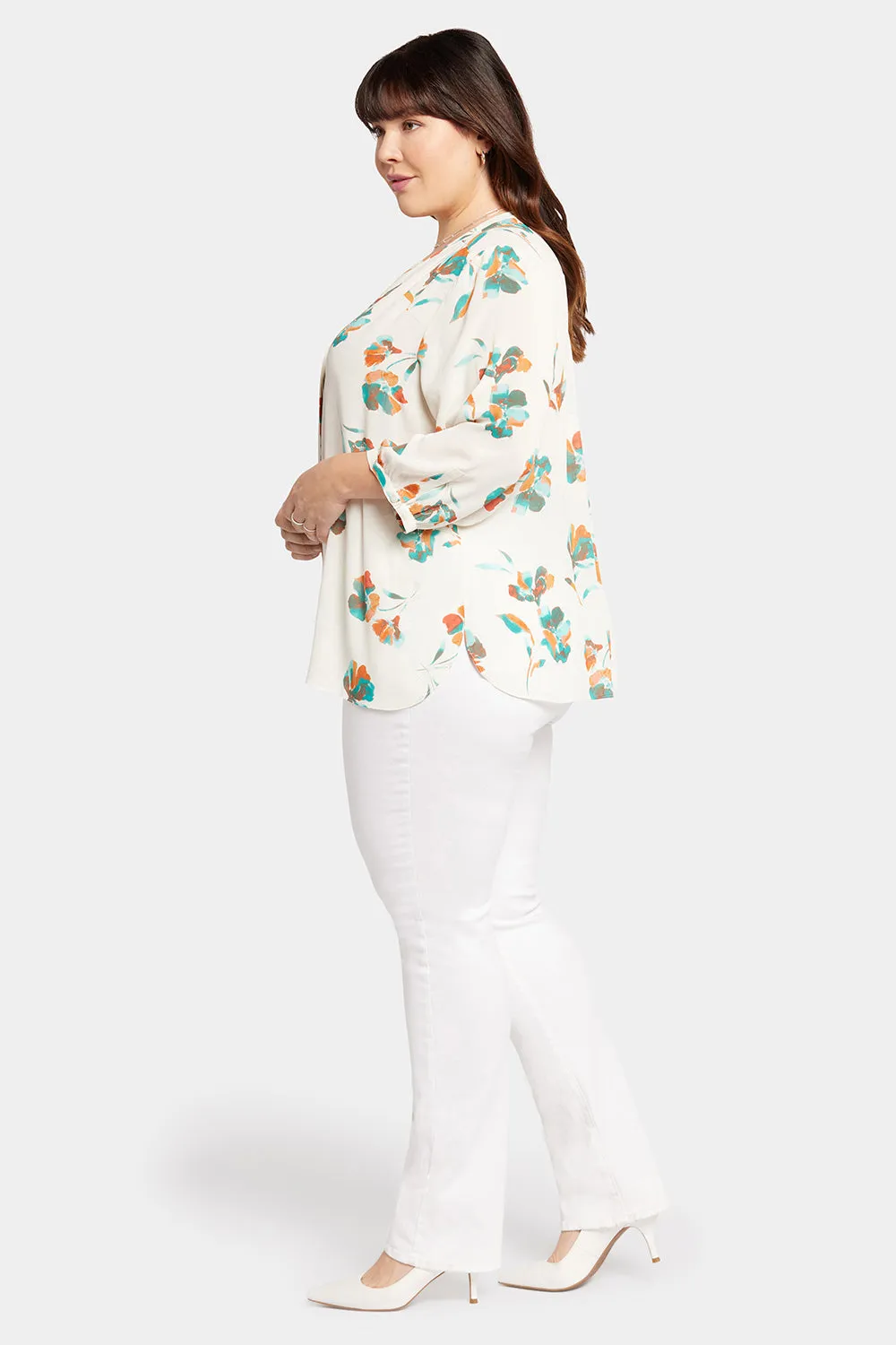 Pintuck Blouse In Plus Size - Dream Lily sold by NYDJ product image thumbnail 3