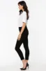 Skinny Ankle Pull-On Jeans In Petite - Black sold by NYDJ