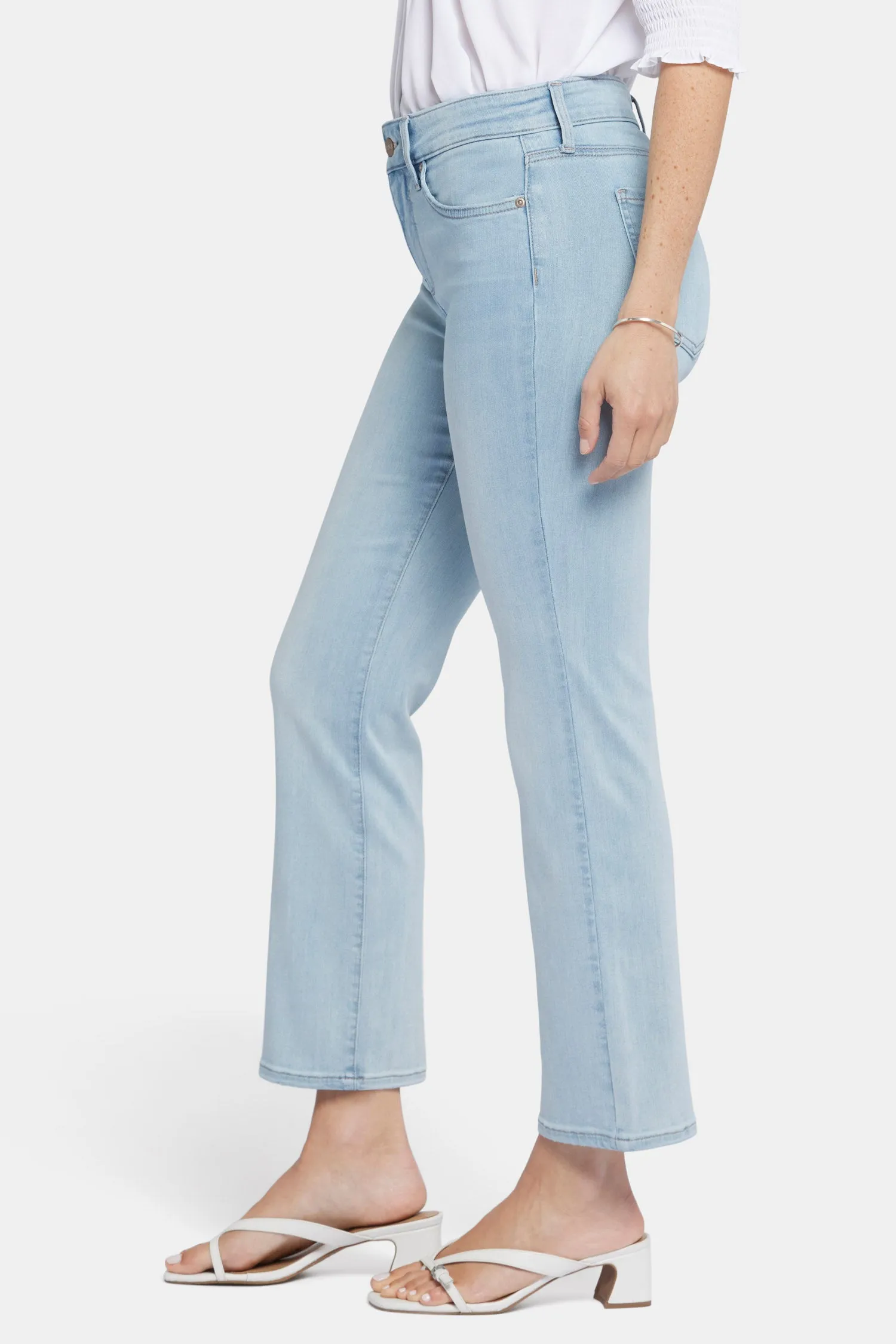 Marilyn Straight Ankle Jeans In Petite - Mykonos sold by NYDJ product image thumbnail 3