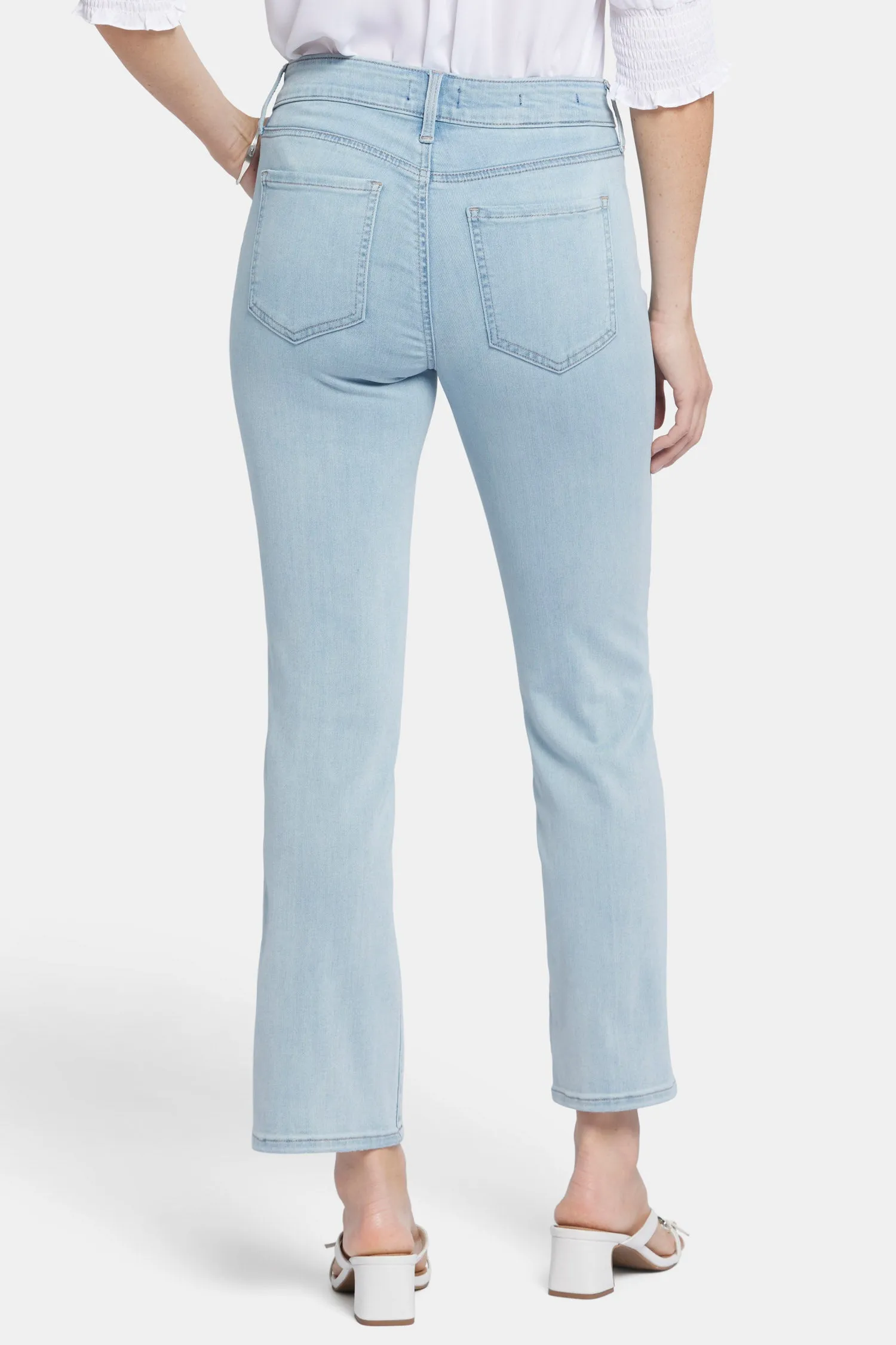 Marilyn Straight Ankle Jeans In Petite - Mykonos sold by NYDJ product image thumbnail 2