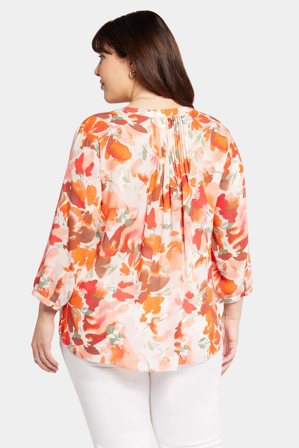 Pintuck Blouse In Plus Size - Utopia sold by NYDJ product image thumbnail 2