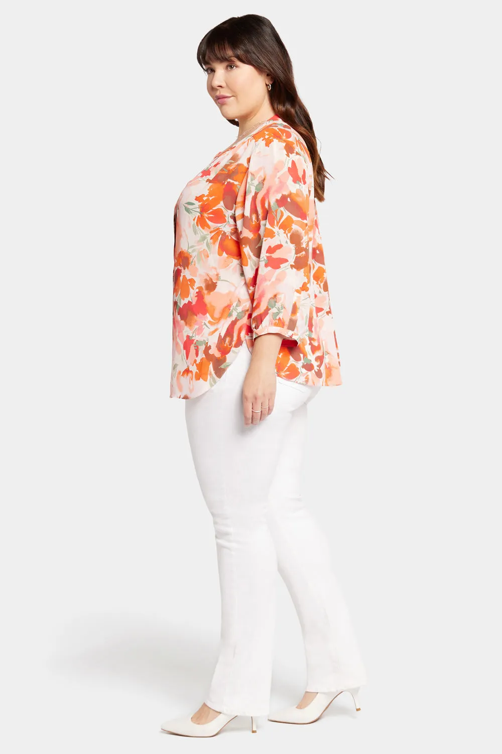 Pintuck Blouse In Plus Size - Utopia sold by NYDJ product image thumbnail 3