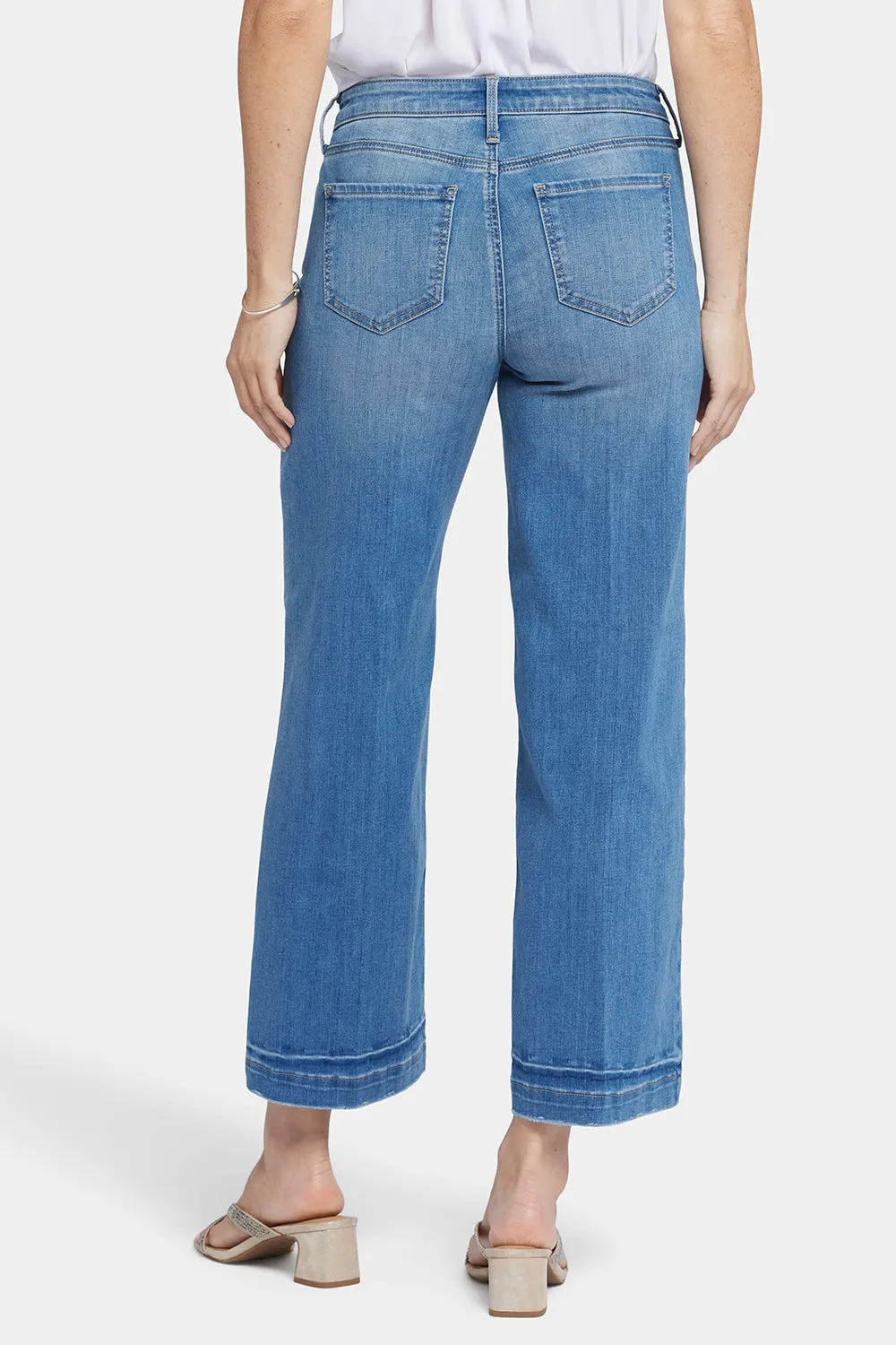 Teresa Wide Leg Ankle Jeans - Riviera Sky sold by NYDJ product image thumbnail 2