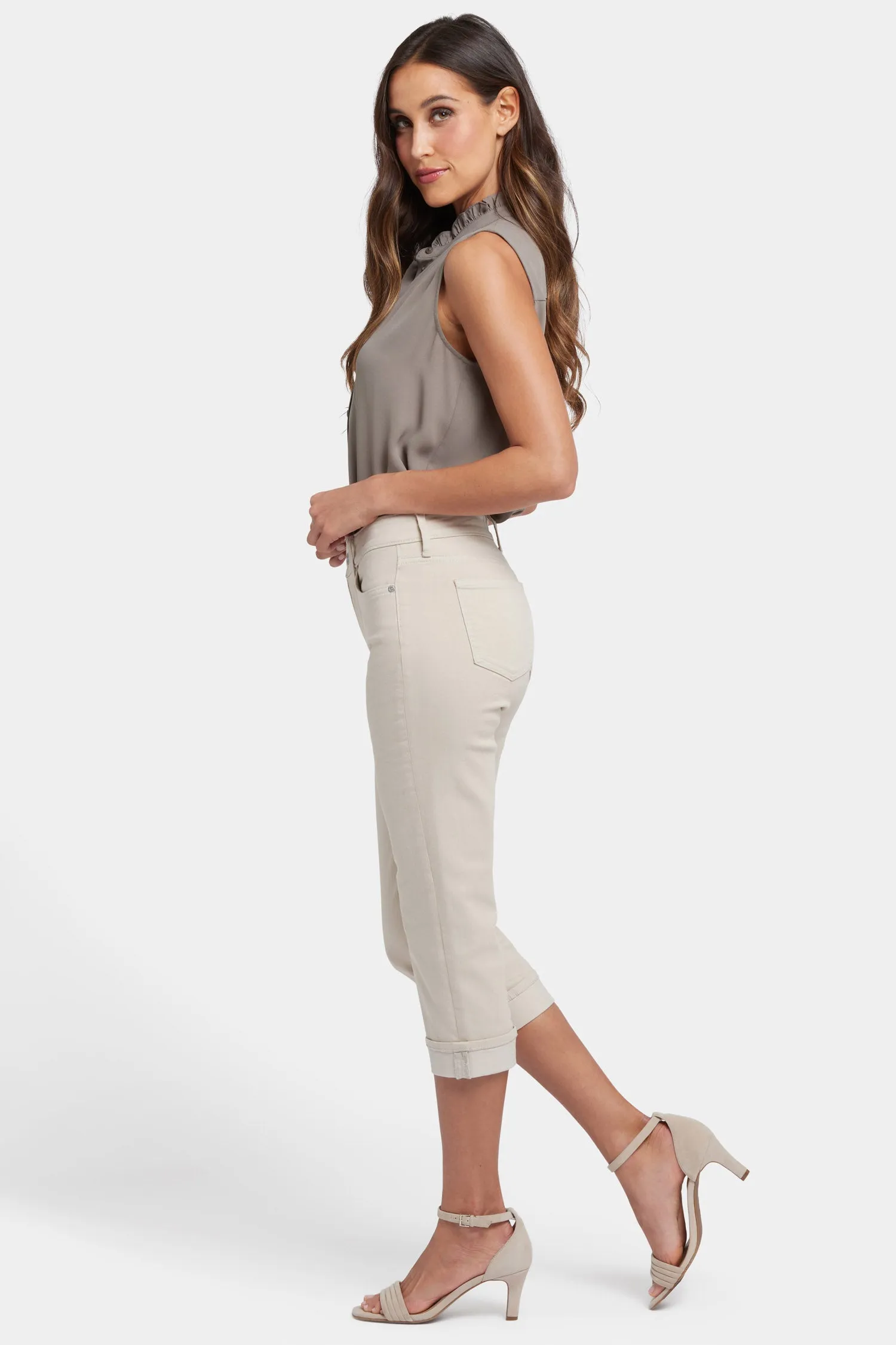 Marilyn Straight Crop Jeans - Feather sold by NYDJ product image thumbnail 5