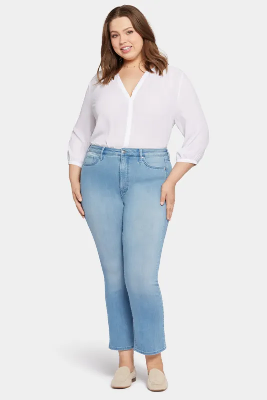 Slim Bootcut Ankle Jeans In Plus Size - Lustre sold by NYDJ