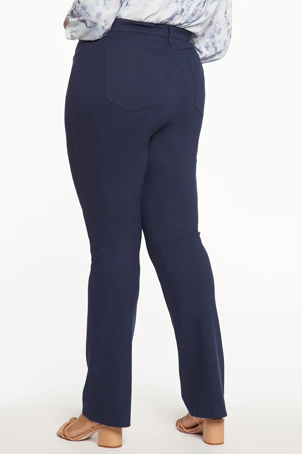 Marilyn Straight Pants In Plus Size - Oxford Navy sold by NYDJ product image thumbnail 2