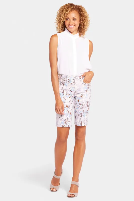 Briella 11 Inch Denim Shorts - Becca Bouquet sold by NYDJ