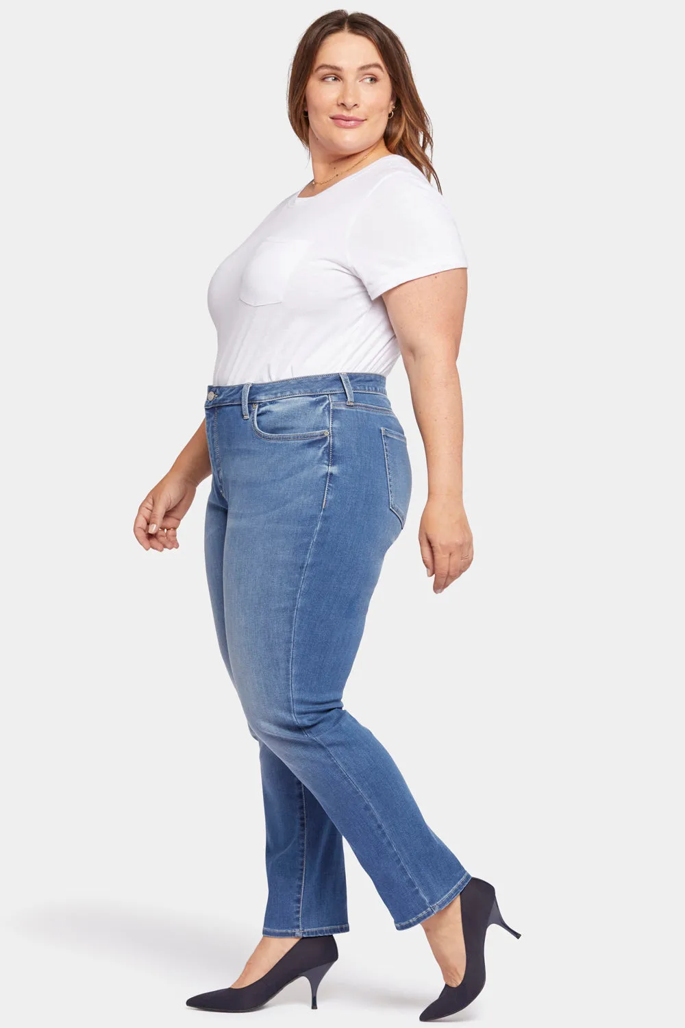 Relaxed Slender Jeans In Plus Size - Lovesick sold by NYDJ product image thumbnail 5