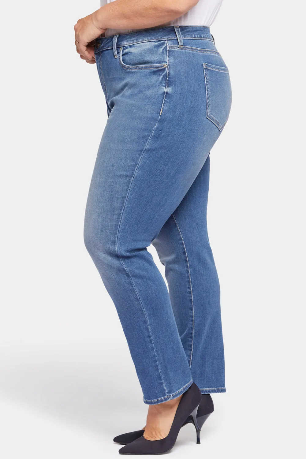 Relaxed Slender Jeans In Plus Size - Lovesick sold by NYDJ product image thumbnail 3