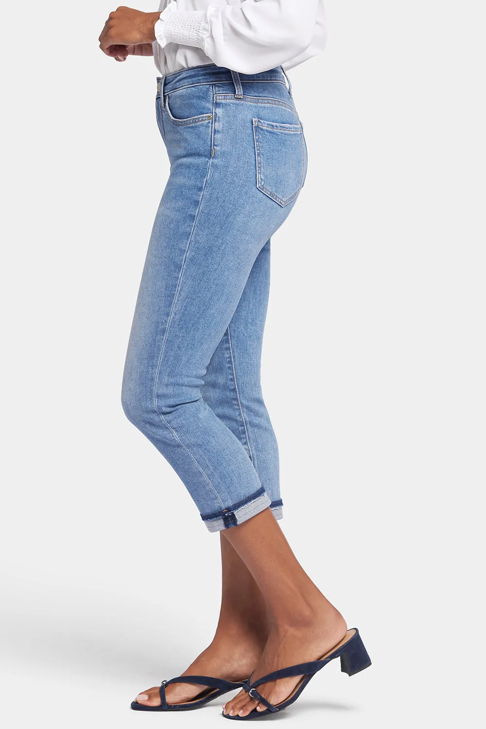 Chloe Capri Jeans - Crescent Shore sold by NYDJ product image thumbnail 3