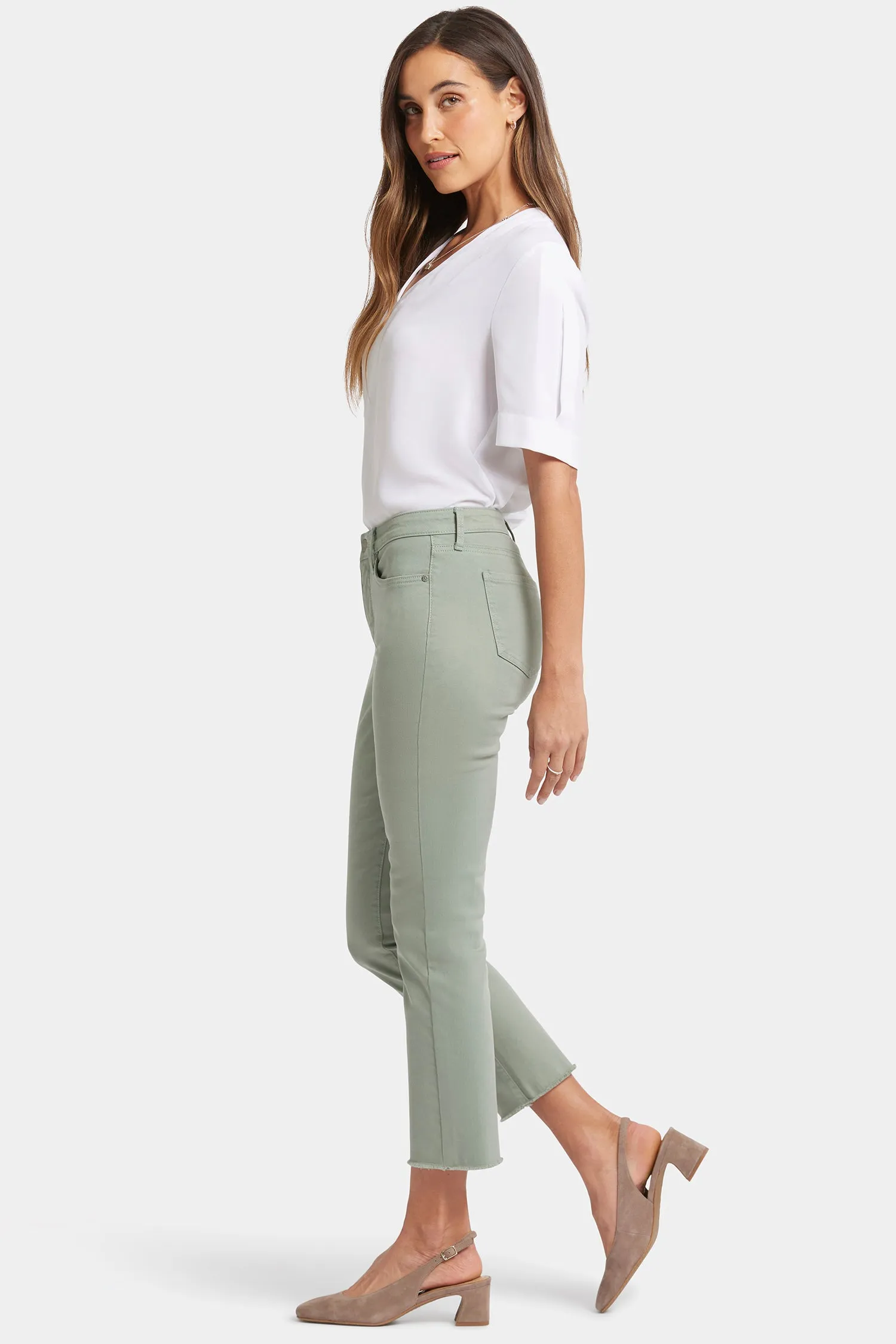 Sheri Slim Ankle Jeans - Lily Pad sold by NYDJ product image thumbnail 5
