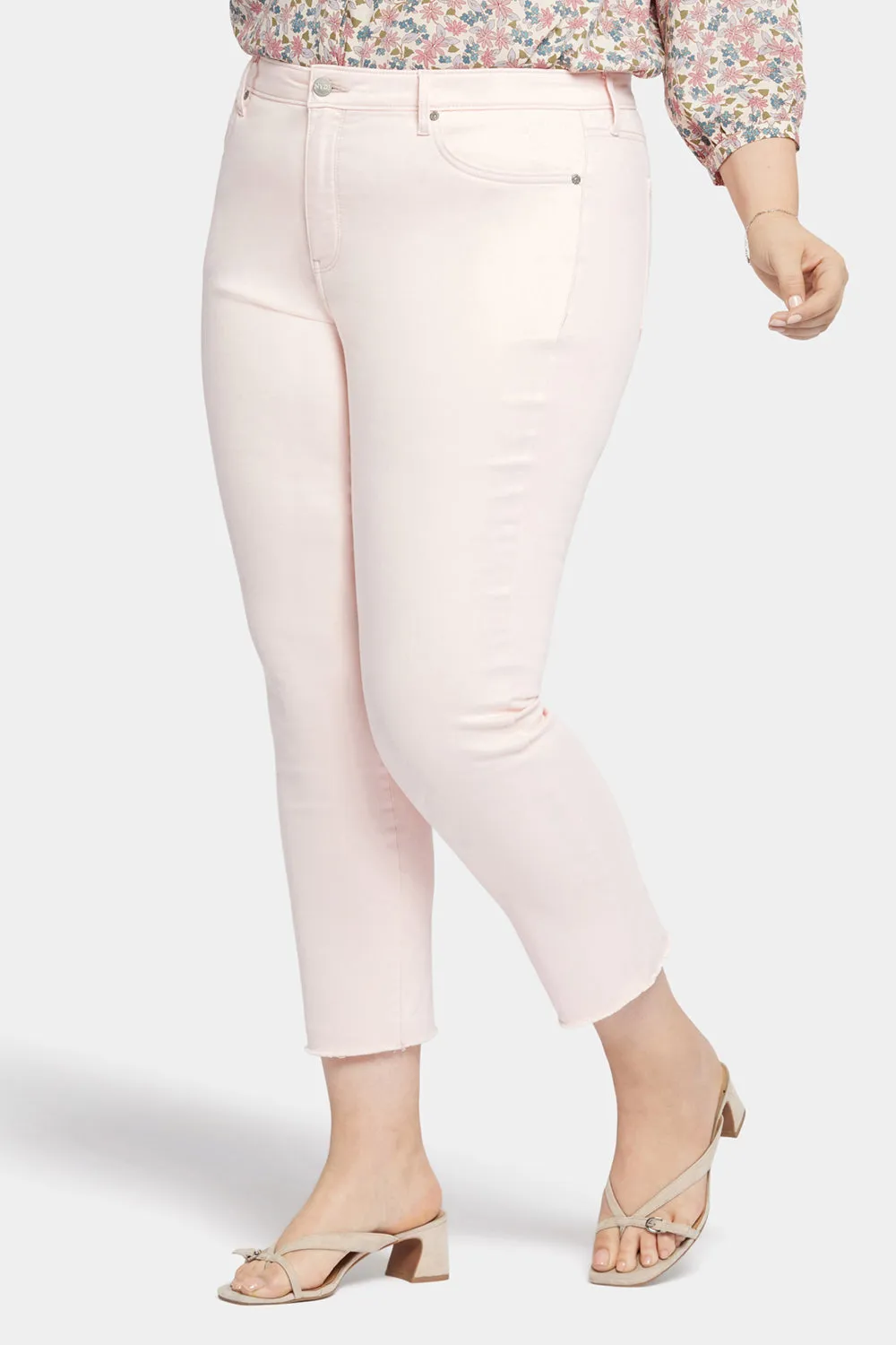 Sheri Slim Ankle Jeans In Plus Size - Carnation sold by NYDJ product image thumbnail 3