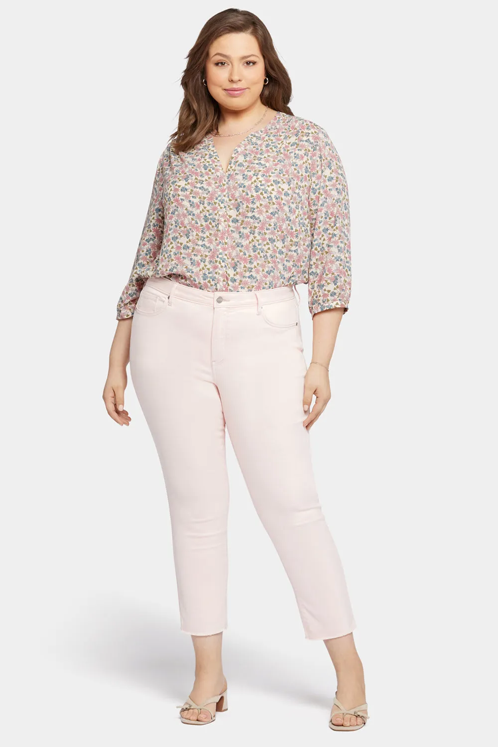 Sheri Slim Ankle Jeans In Plus Size - Carnation sold by NYDJ product image thumbnail 4