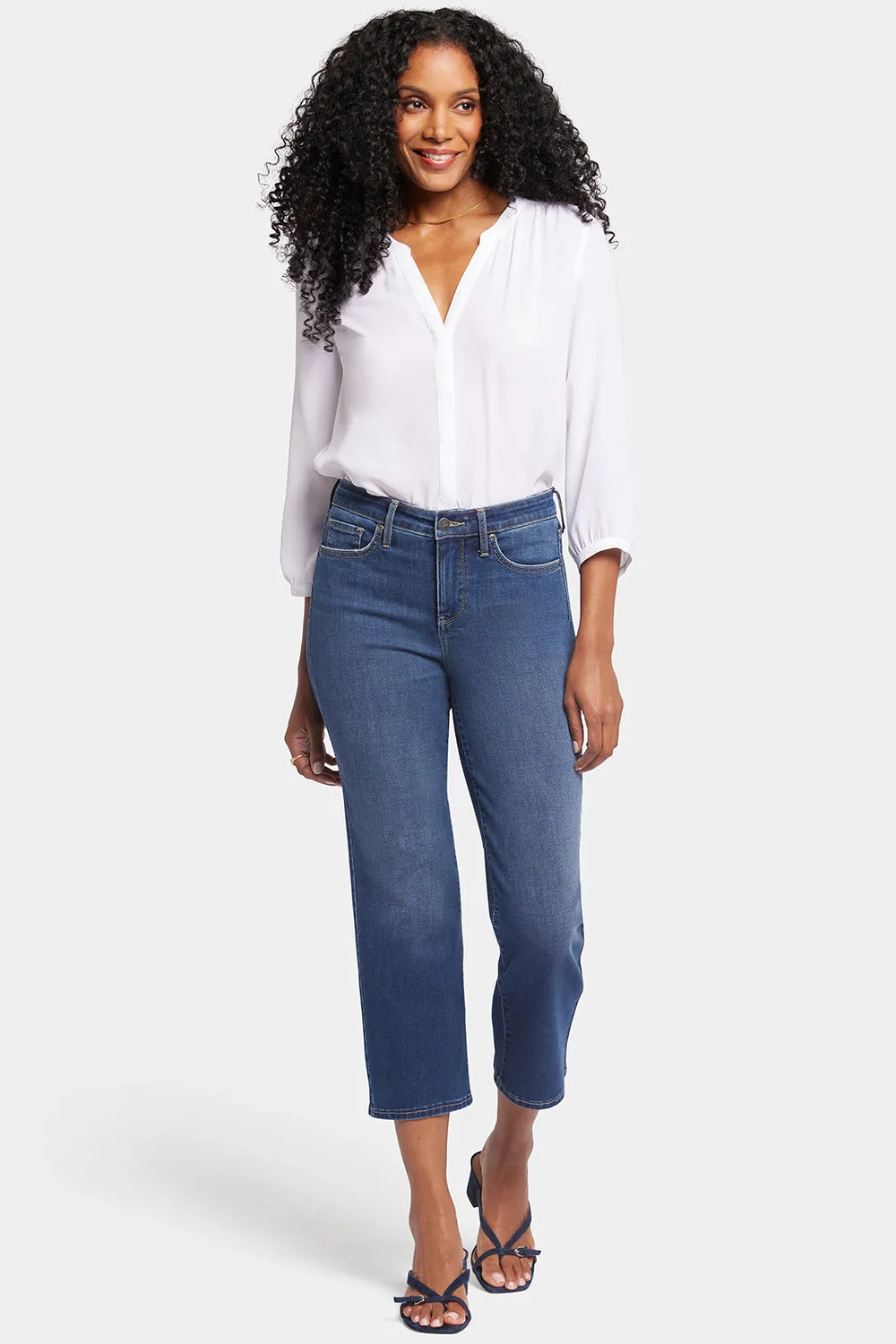 Relaxed Piper Crop Jeans - Sonnet sold by NYDJ product image thumbnail 4
