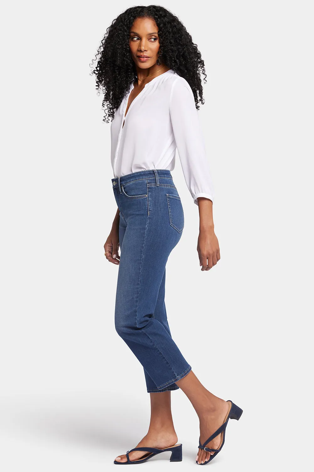 Relaxed Piper Crop Jeans - Sonnet sold by NYDJ product image thumbnail 5