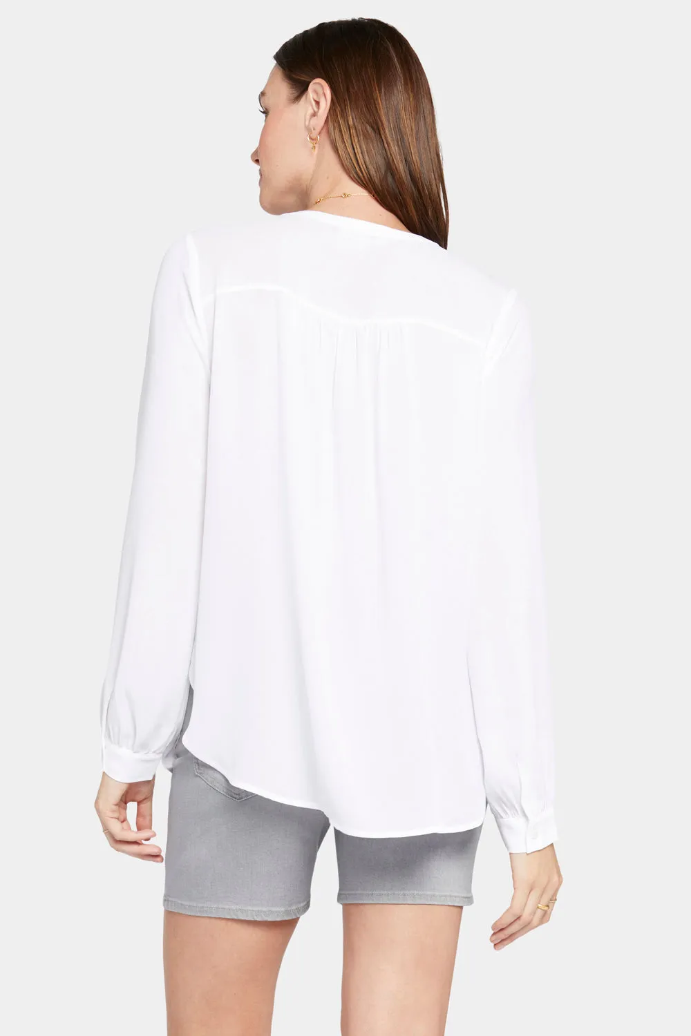 Simone Blouse - Optic White sold by NYDJ product image thumbnail 2