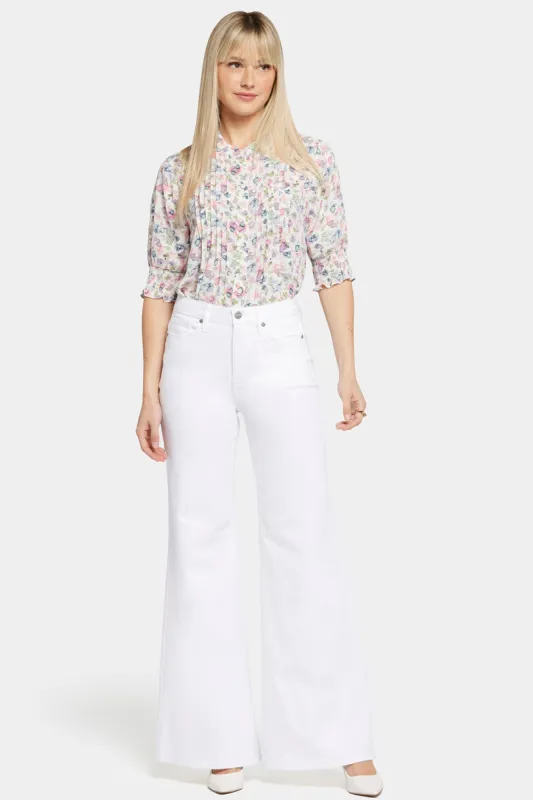 Mia Palazzo Jeans - Optic White sold by NYDJ