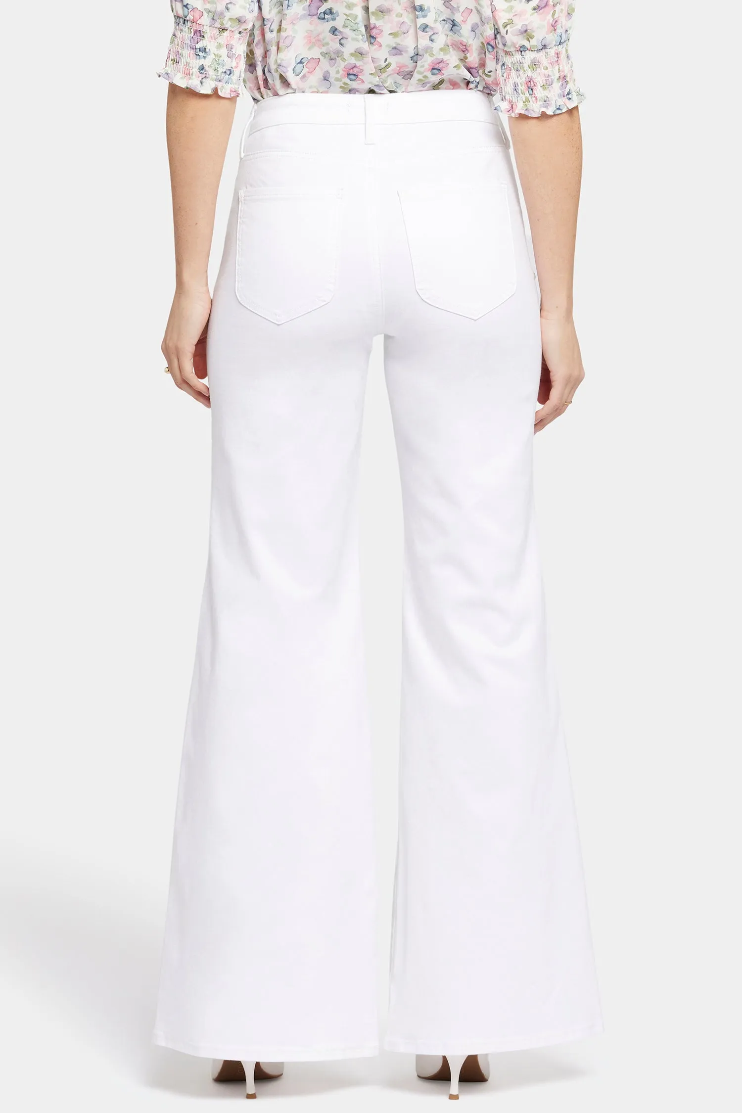 Mia Palazzo Jeans - Optic White sold by NYDJ product image thumbnail 2