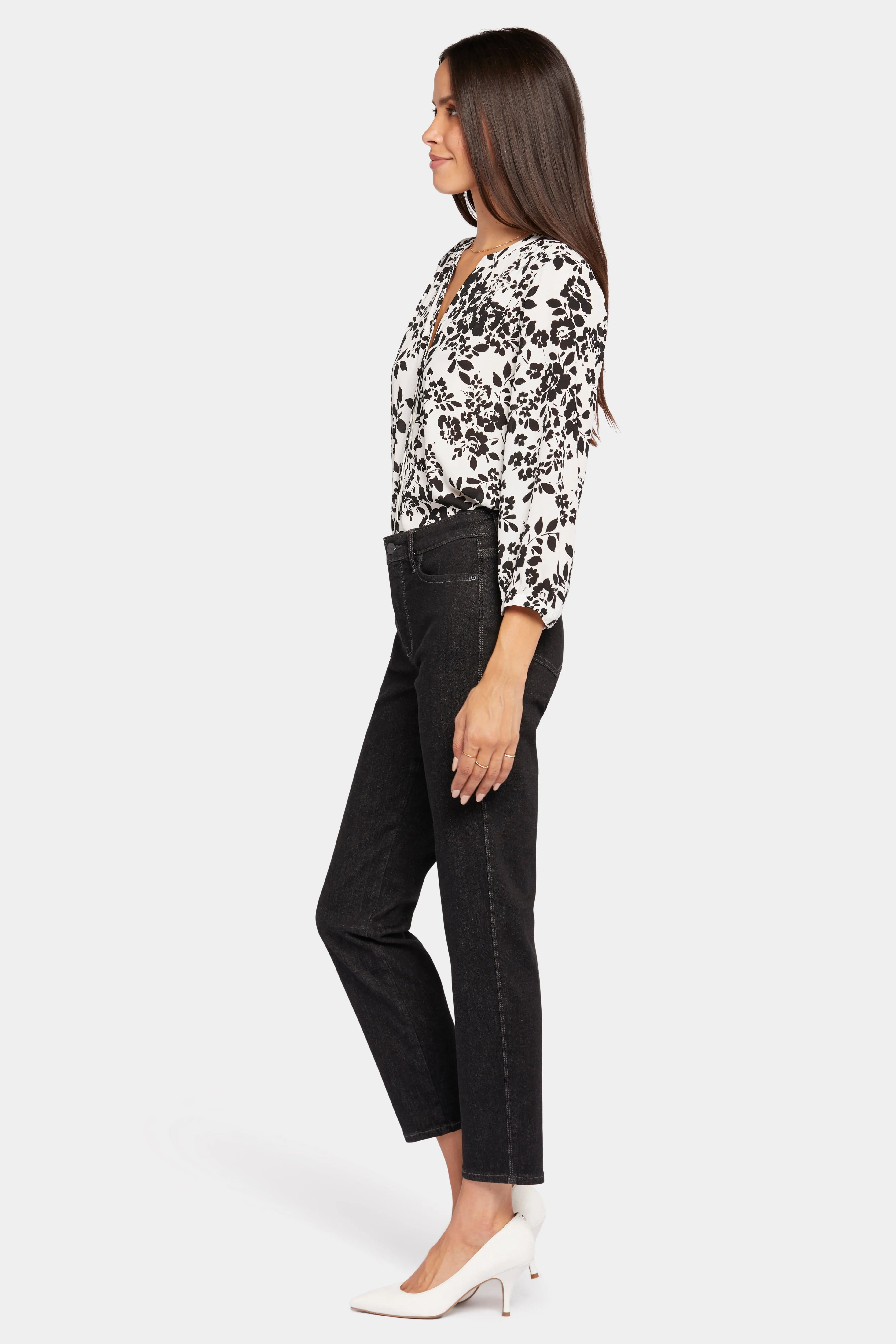 Stella Tapered Ankle Jeans In Petite - Eternity sold by NYDJ product image thumbnail 5