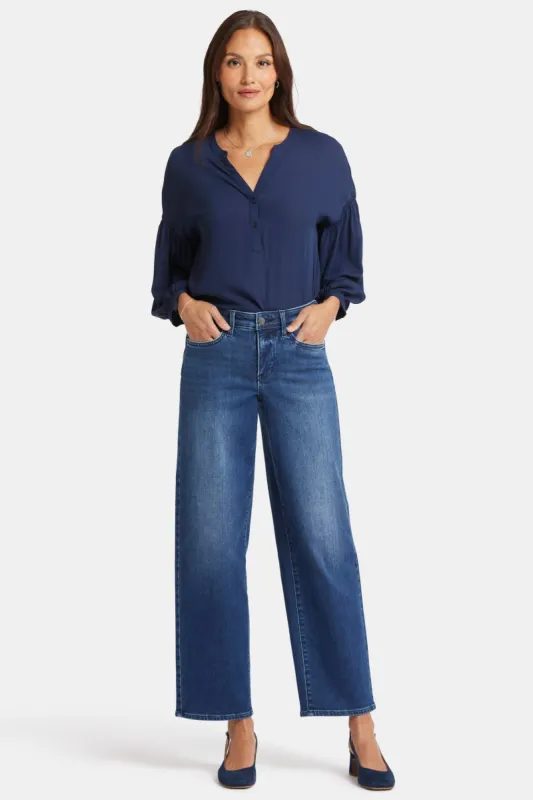 Jemma Barrel Jeans In Petite - Moonlight sold by NYDJ