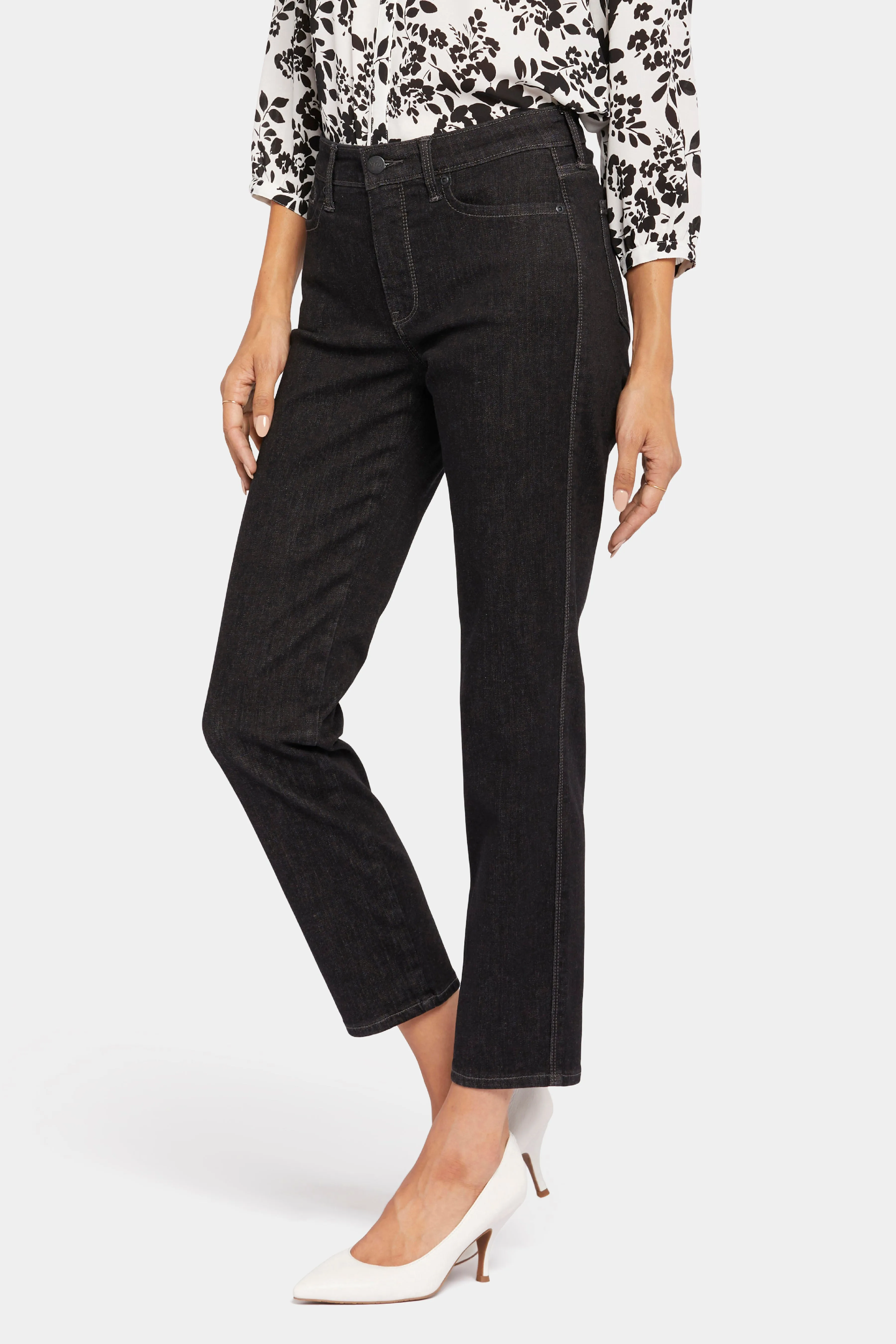 Stella Tapered Ankle Jeans In Petite - Eternity sold by NYDJ product image thumbnail 3