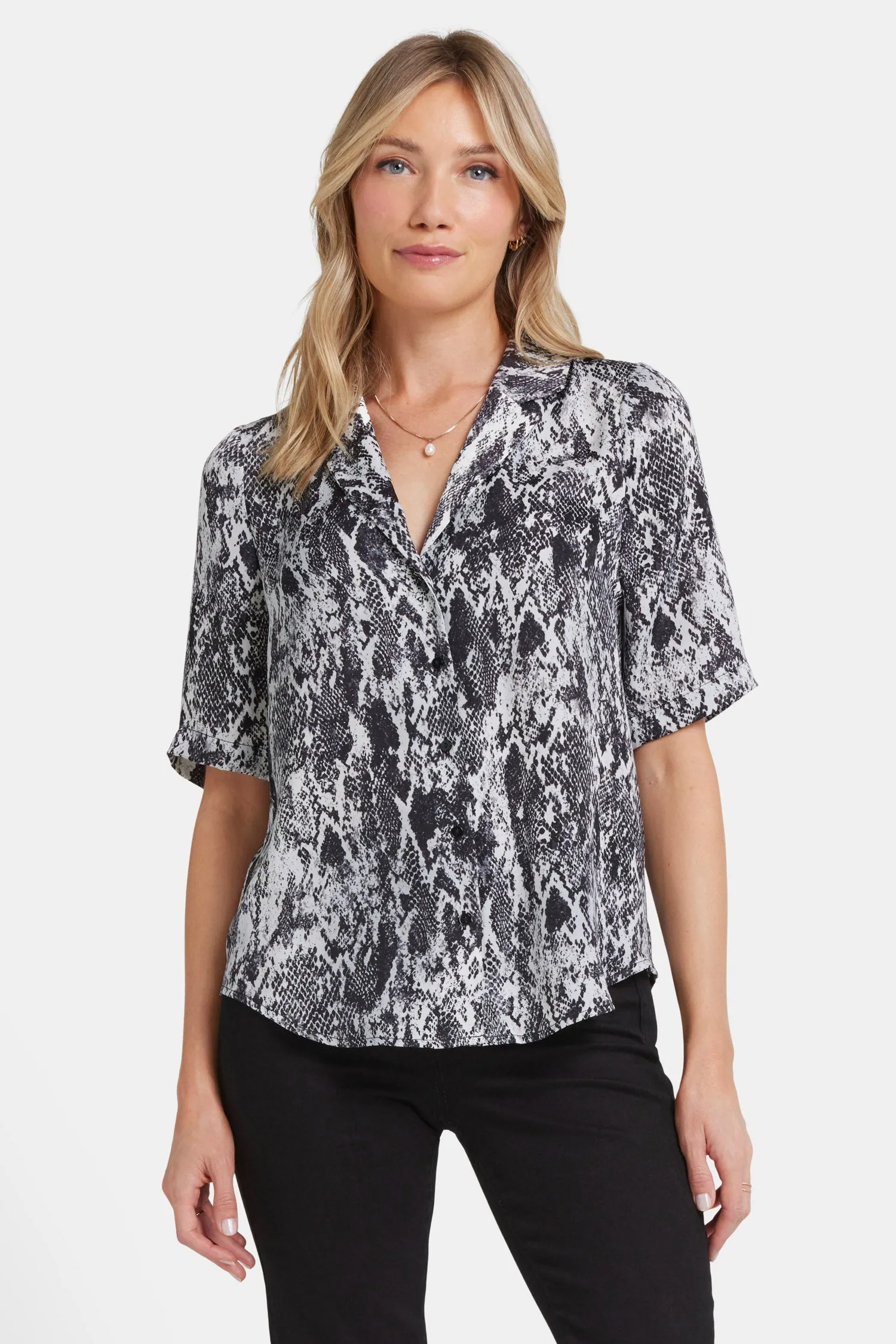 Gabrielle Short Sleeved Blouse - Alejandra sold by NYDJ