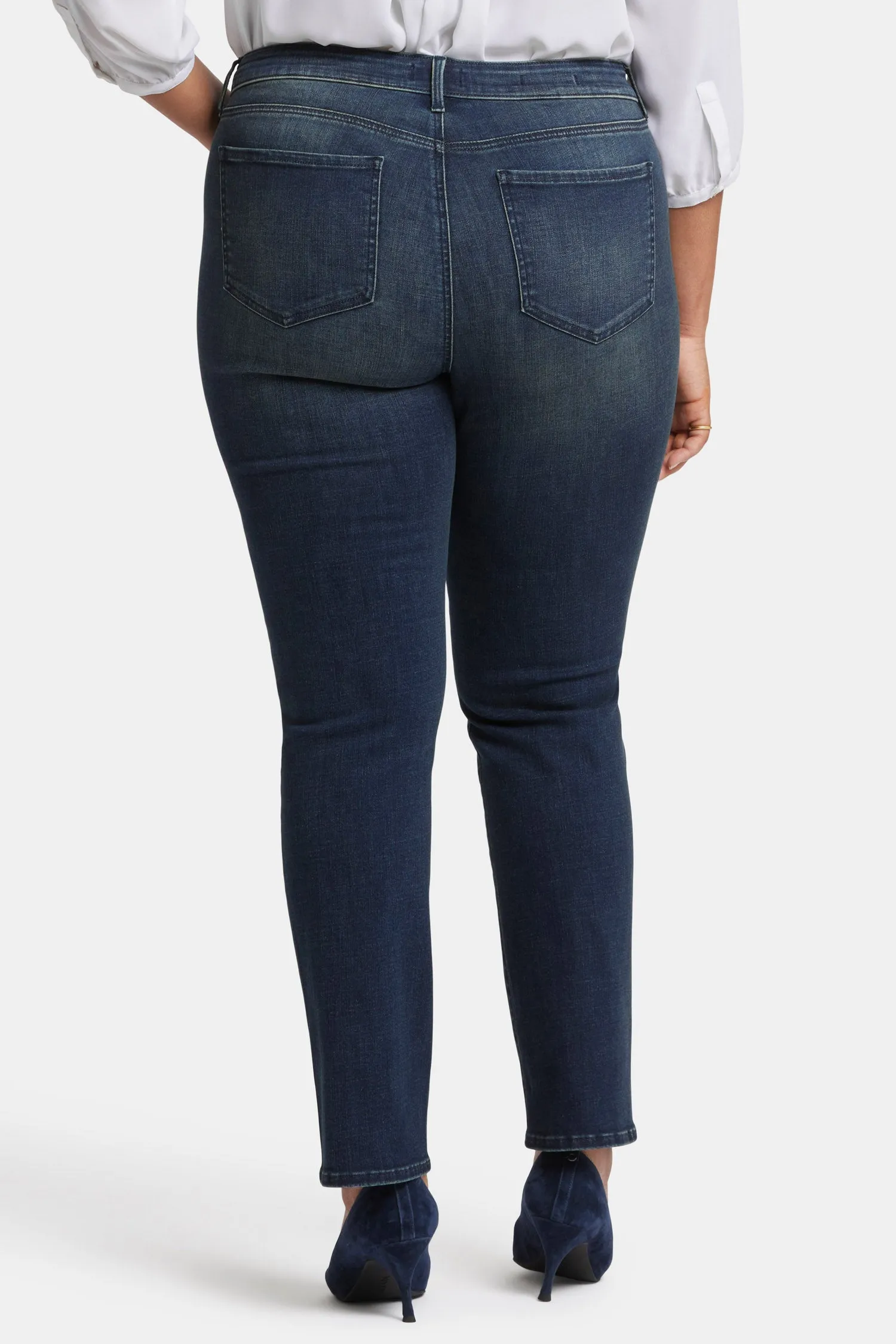 Marilyn Straight Jeans In Plus Size - Prosperity sold by NYDJ product image thumbnail 2