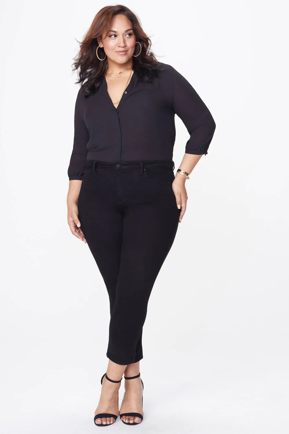 Sheri Slim Jeans In Plus Size - Black sold by NYDJ product image thumbnail 2