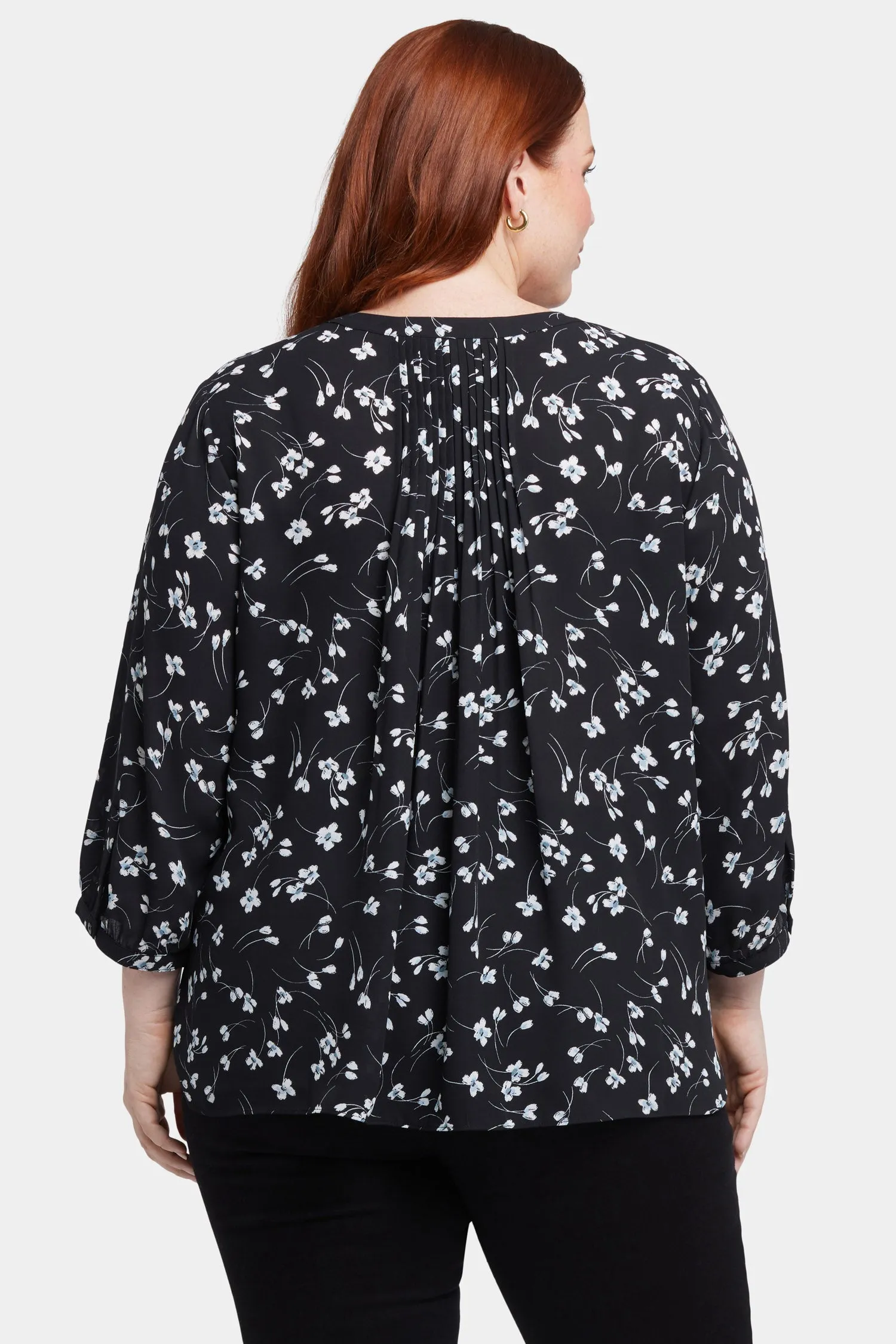 Pintuck Blouse In Plus Size - Primrose Path sold by NYDJ product image thumbnail 2