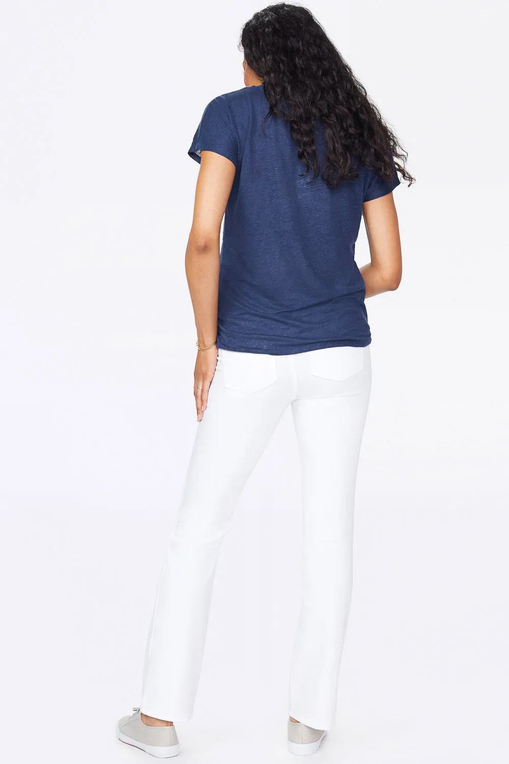 Straight Maternity Jeans - Optic White sold by NYDJ product image thumbnail 4