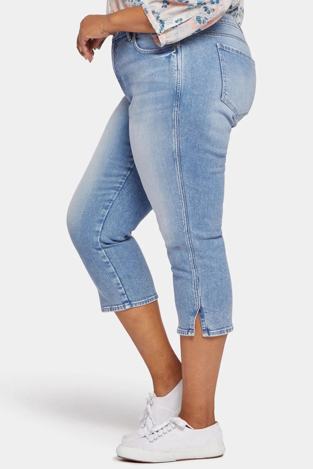 Chloe Capri Jeans In Plus Size - Quinta sold by NYDJ product image thumbnail 3
