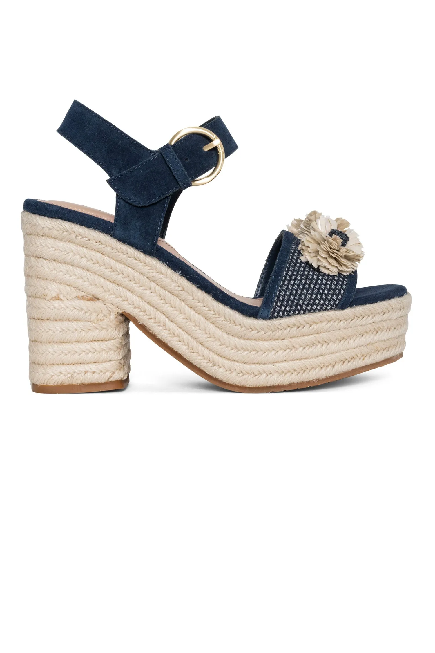 Houston Platform Sandals - Indigo sold by NYDJ product image thumbnail 2