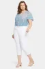 Chloe Skinny Capri Jeans In Plus Size - Optic White sold by NYDJ