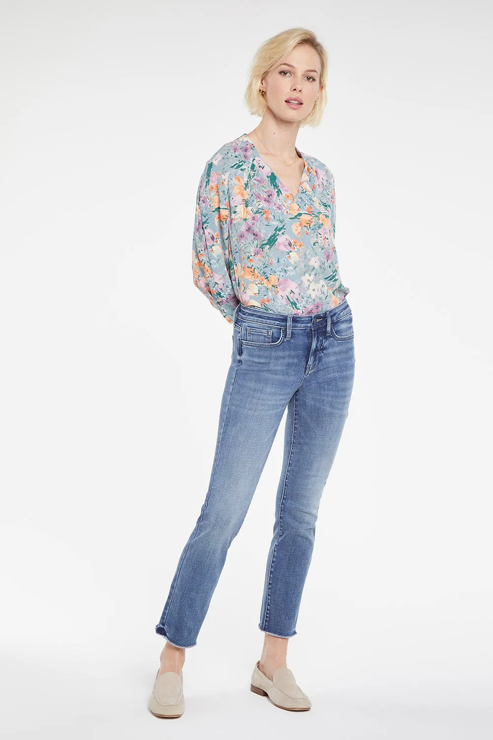 Sheri Slim Ankle Jeans In Petite - Rockie sold by NYDJ product image thumbnail 4