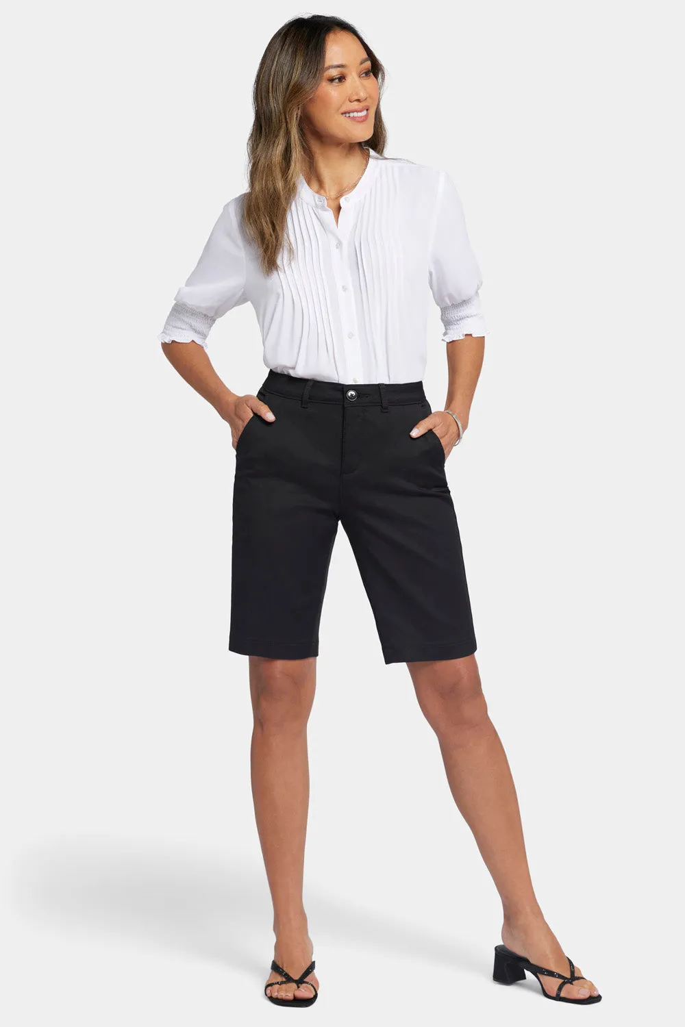 Bermuda Shorts - Black sold by NYDJ