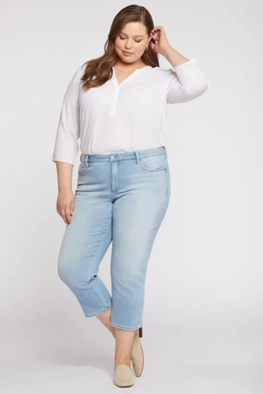 Relaxed Piper Crop Jeans In Plus Size - Hollander sold by NYDJ