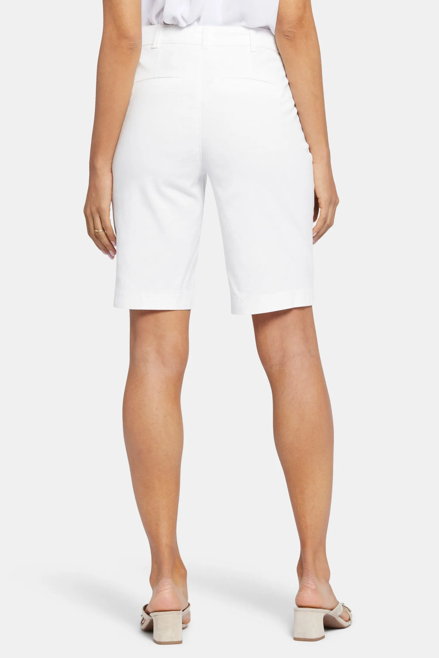 Bermuda Shorts In Petite - Optic White sold by NYDJ product image thumbnail 2