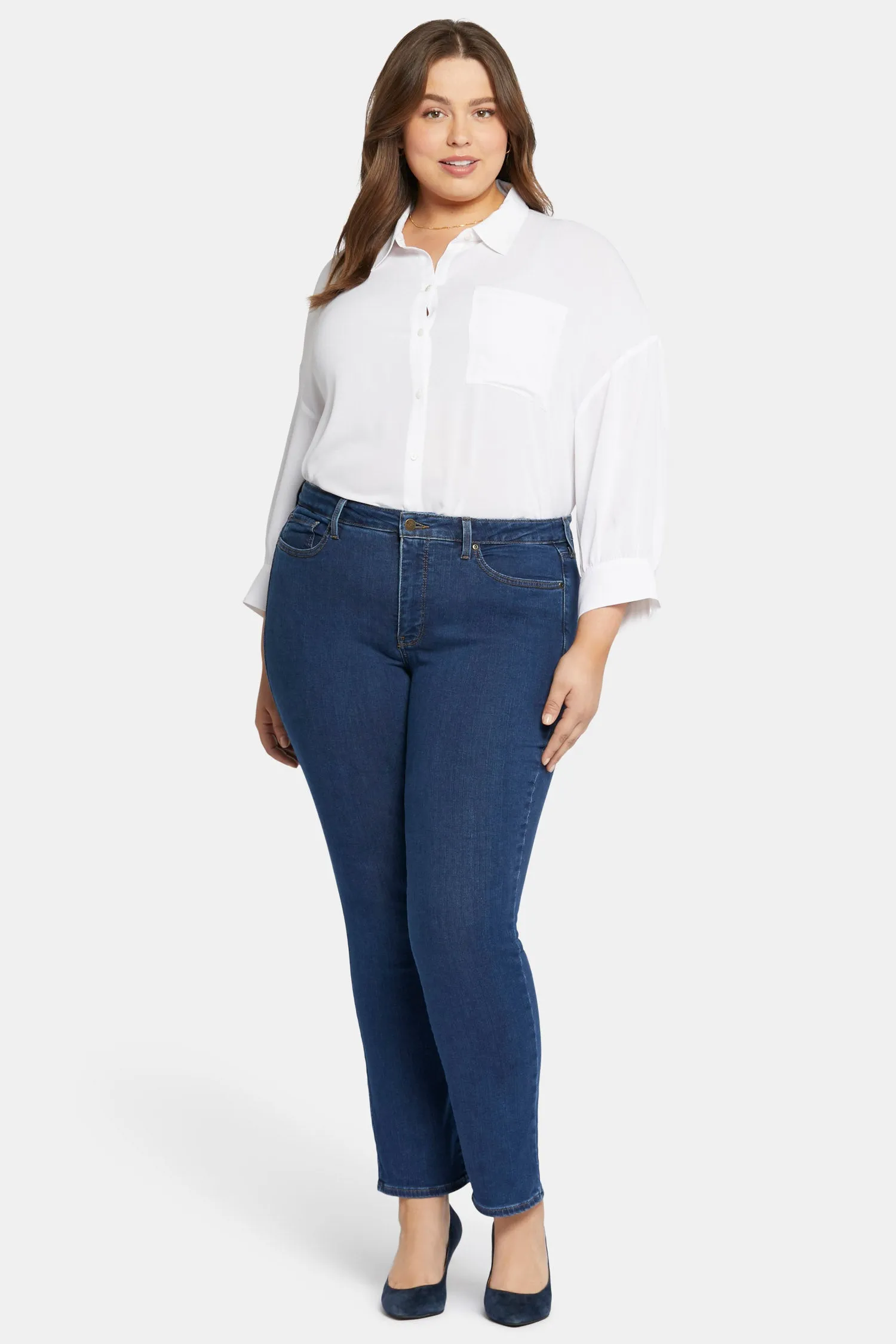 Sheri Slim Jeans In Plus Size - Quinn sold by NYDJ product image thumbnail 4