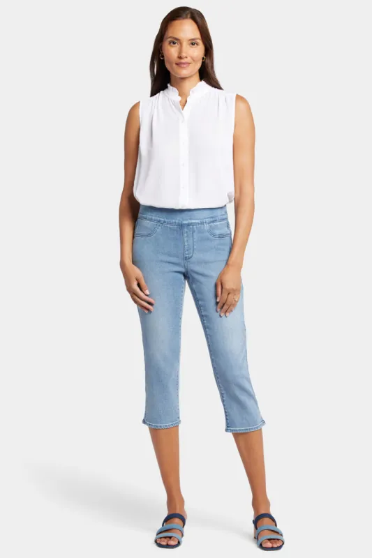 Dakota Crop Pull-On Jeans  - Corfu sold by NYDJ