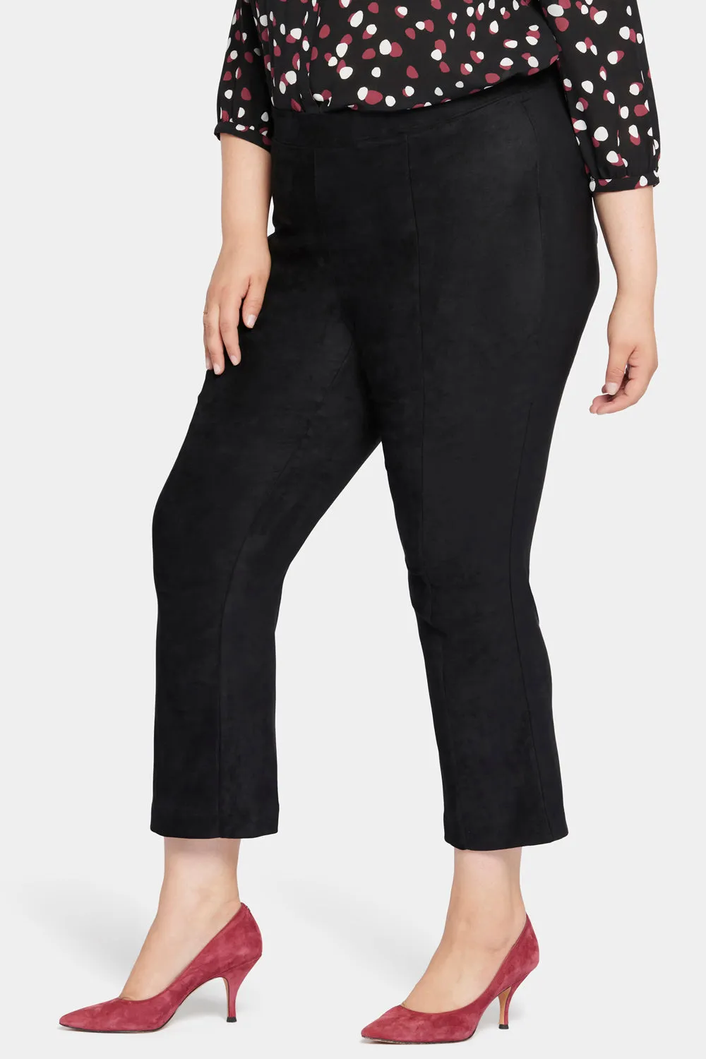 Slim Bootcut Pull-On Pants In Plus Size - Black sold by NYDJ product image thumbnail 3