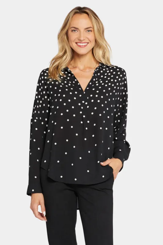Becky Blouse - Percy Dot sold by NYDJ