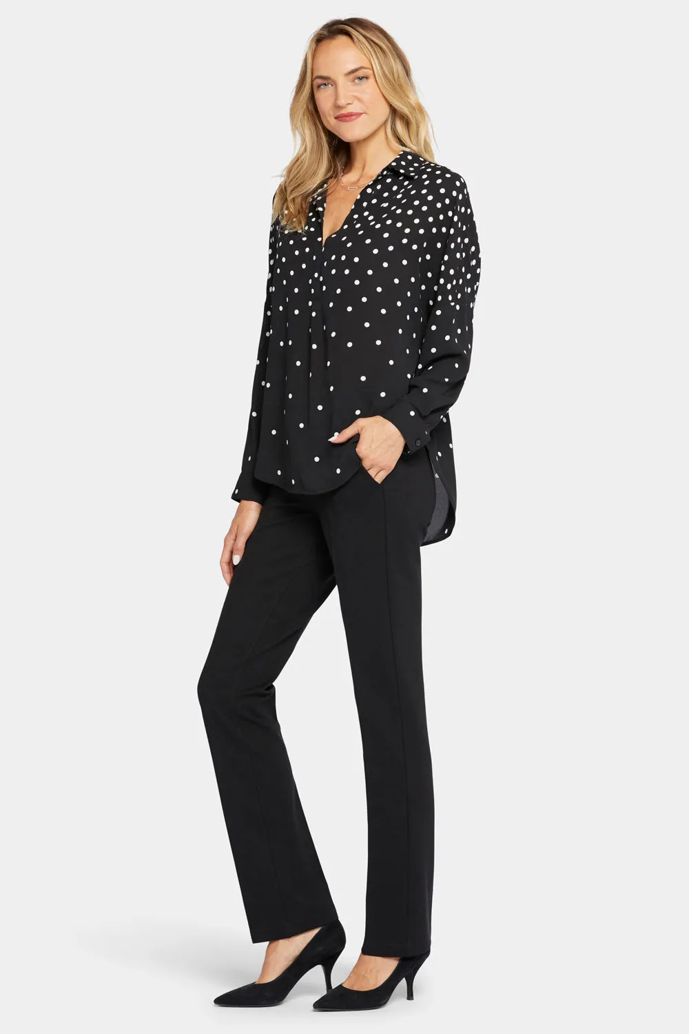 Becky Blouse - Percy Dot sold by NYDJ product image thumbnail 5