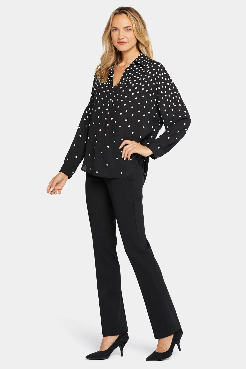 Becky Blouse - Percy Dot sold by NYDJ product image thumbnail 3
