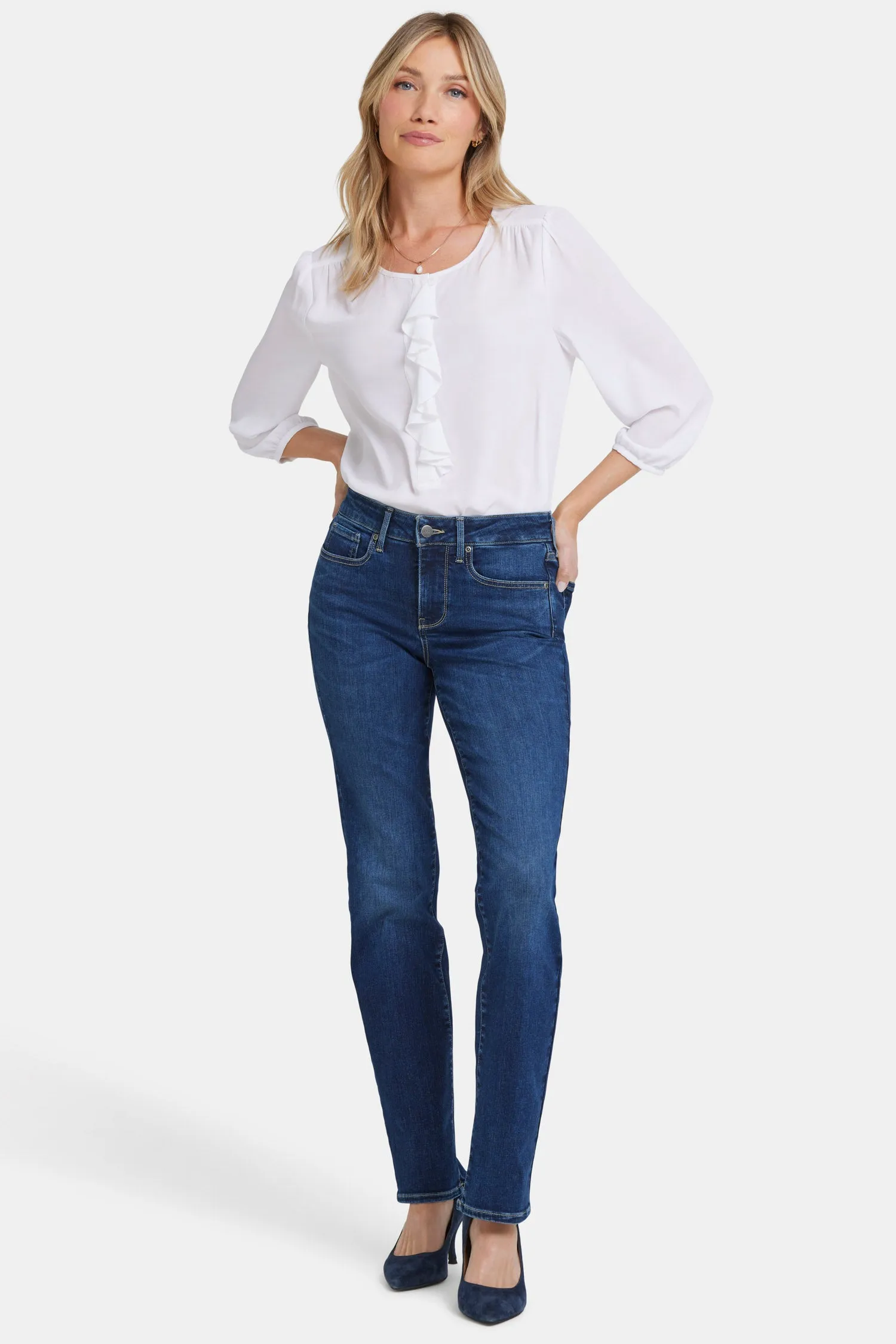 Marilyn Straight Jeans - Jordan sold by NYDJ product image thumbnail 4